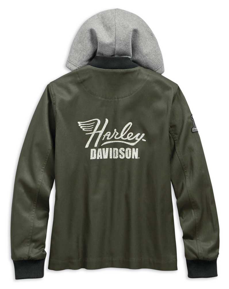 harley davidson green jacket