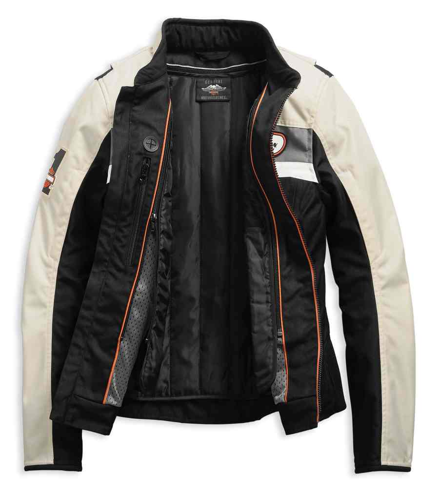 Harley-Davidson Women's Fennimore Riding Colorblocked Jacket 98287-19VW - No Hassle Returns at Wisconsin Harley