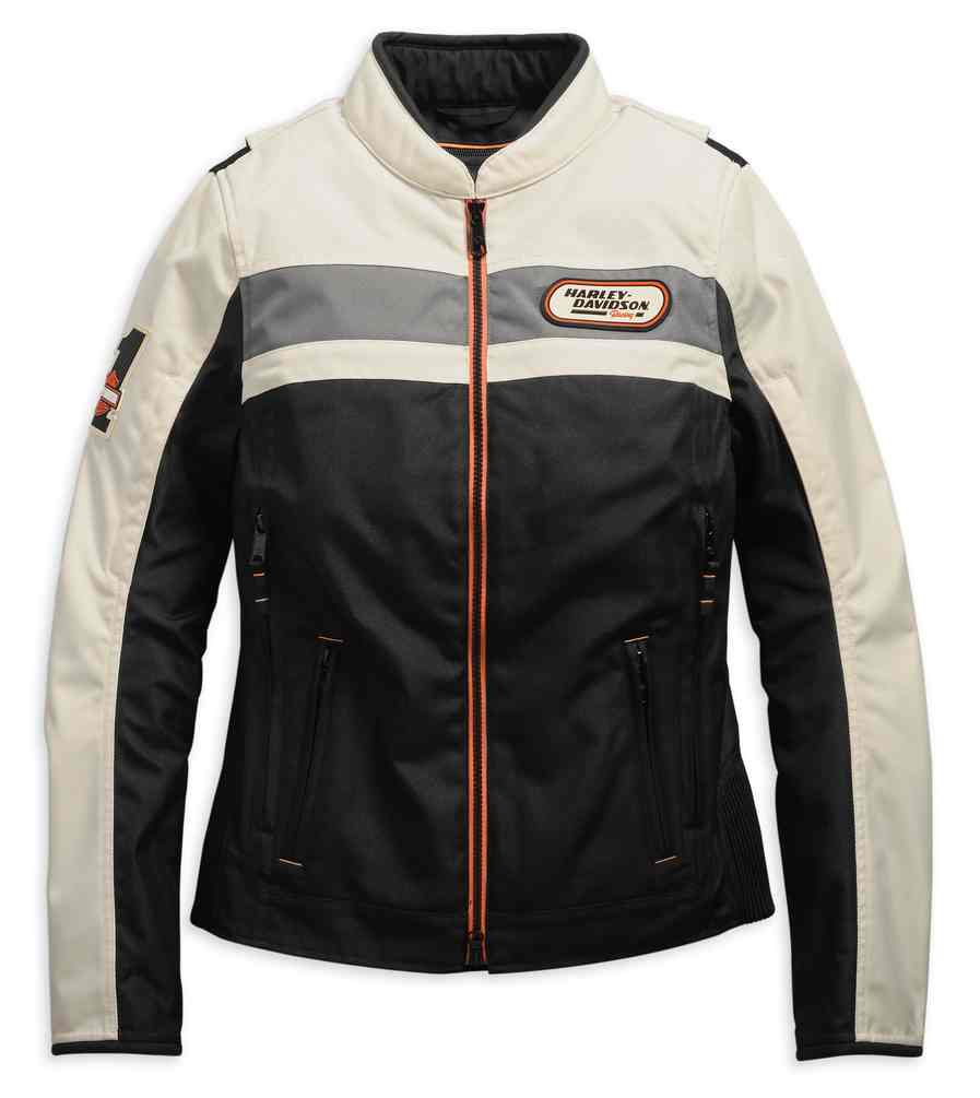 Harley-Davidson Women's Fennimore Riding Colorblocked Jacket 98287-19VW - Wisconsin Harley-Davidson