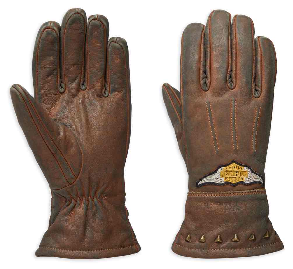 womens brown gloves