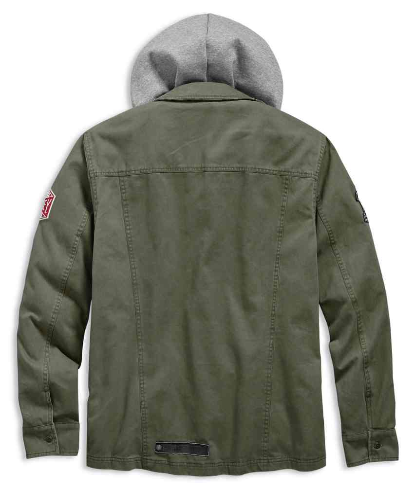 Harley-Davidson Free Shipping - Harley-Davidson Men's Hoodie Cotton Slim Fit Casual Jacket, Green 98596-19VM - Free Shipping on many products plus Orders Over $99