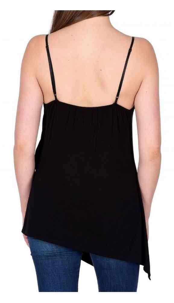 Harley-Davidson Women's Diamond Script Embellished Sleeveless Tunic, Black - No Hassle Returns at Wisconsin Harley