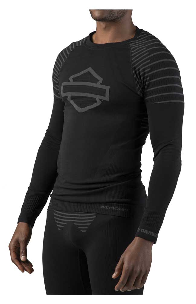 Harley-Davidson Men's FXRG High-Performance Long Sleeve Tee, 98264-19VM - Wisconsin Harley-Davidson