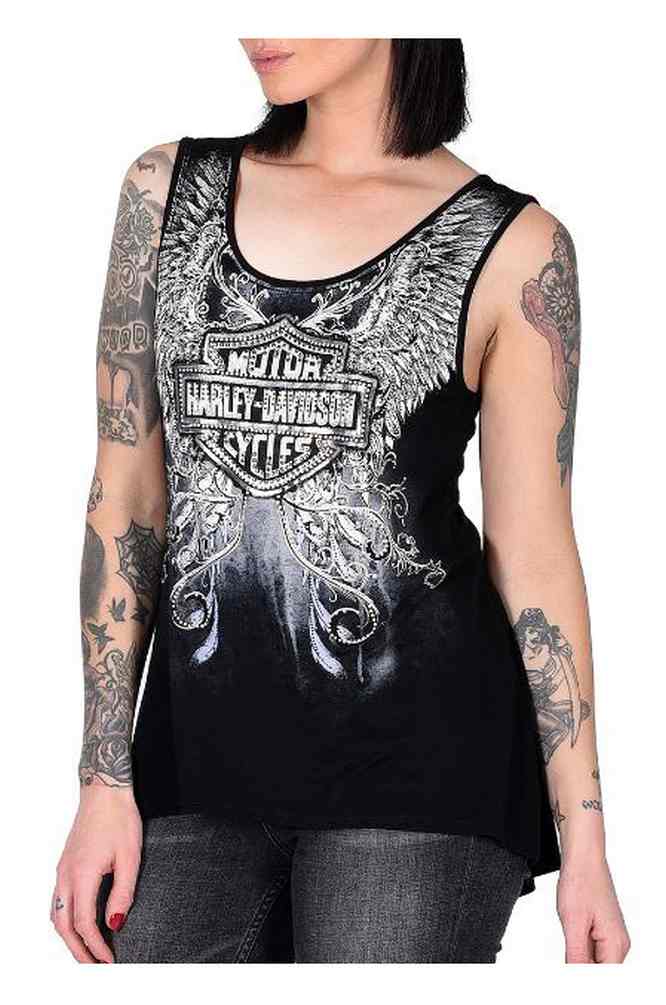 Harley-Davidson Free Shipping - Harley-Davidson Women's Echelon Embellished Sleeveless Tank Top, Black - Free Shipping on many products plus Orders Over $99