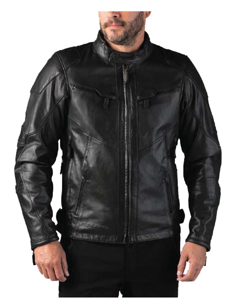 Harley-Davidson® Men's FXRG Triple Vent Waterproof Leather Jacket