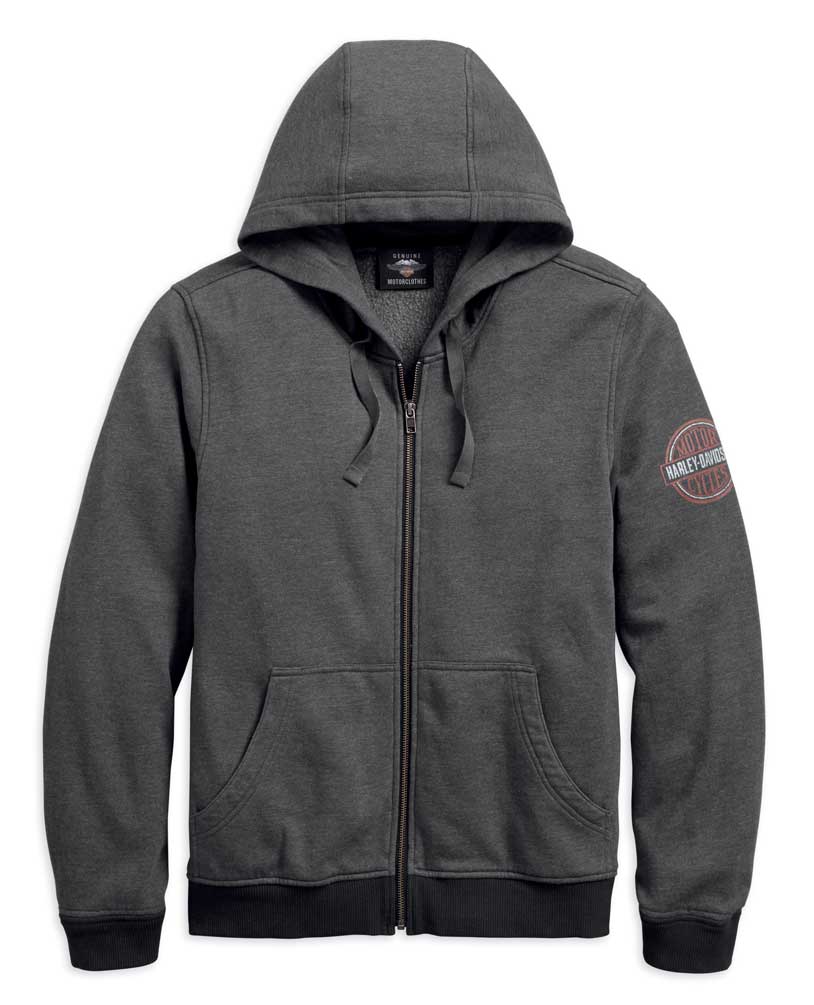 Harley-Davidson® Men's Marmax Racing 3-IN-1 Leather Jacket, Black