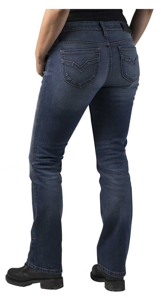 Harley-Davidson Free Shipping - Harley-Davidson Women's FXRG Armalith Denim Mid-Rise Jeans, Indigo 98268-19VW - Free Shipping on many products plus Orders Over $99