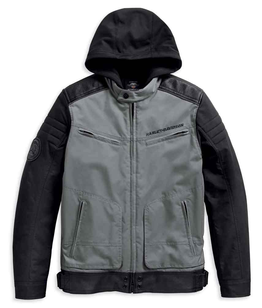 Harley-Davidson Men's Mandan 3-IN-1 Colorblocked Riding Jacket 97127-19VM - Wisconsin Harley-Davidson