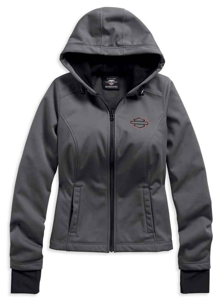 Harley-Davidson® Women's Hensal 3-IN-1 Riding Vented Jacket, Black