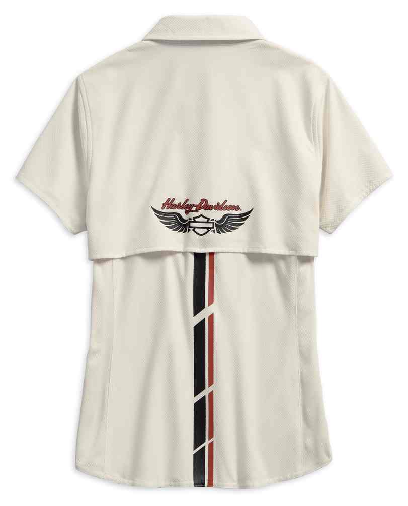 Harley-Davidson Free Shipping - Harley-Davidson Women's Performance Fast Dry Vented Woven Shirt 96347-19VW - Free Shipping on many products plus Orders Over $99