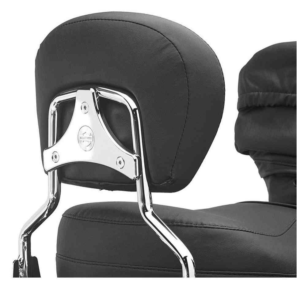 Harley-Davidson® Billet Backrest Pad Mount, Fits Touring Models