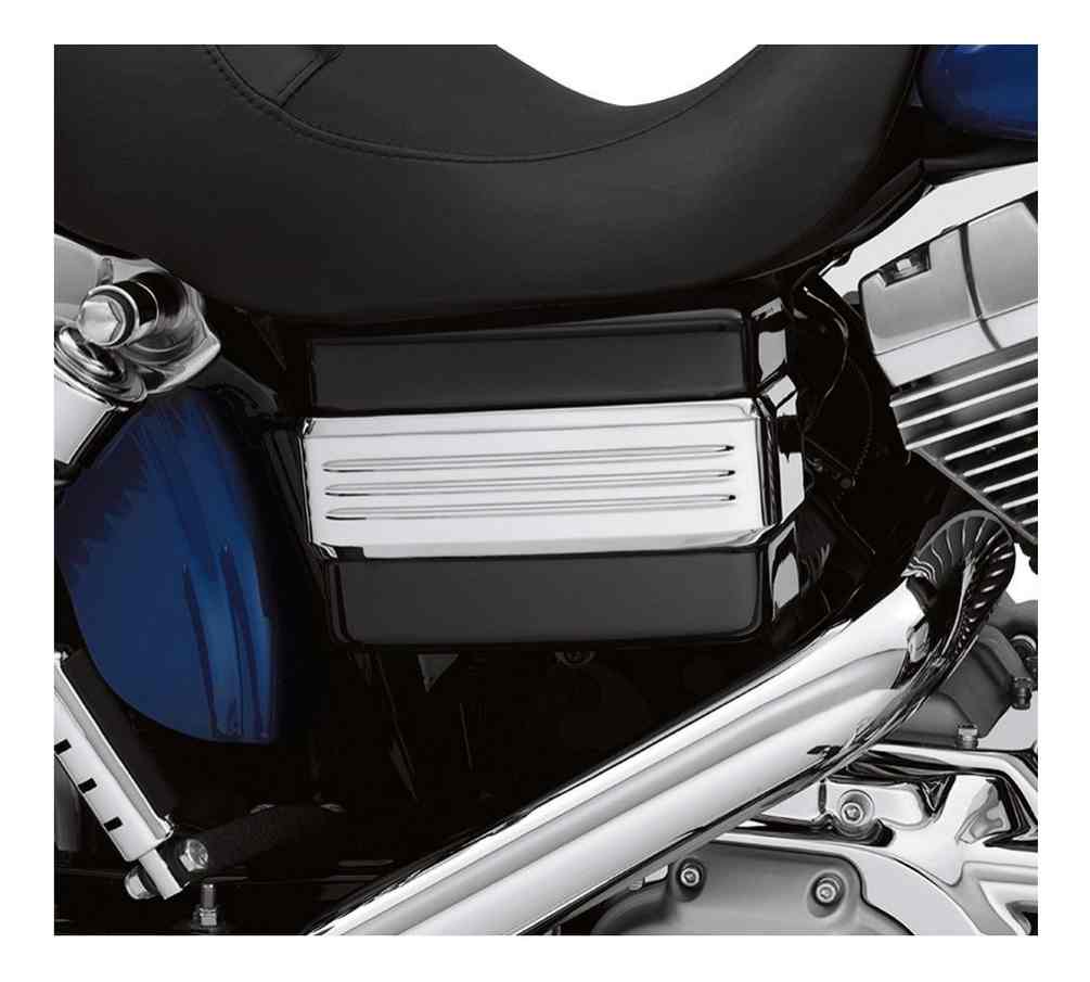 Harley-Davidson Free Shipping - Harley-Davidson Chrome Battery Cover Band, Fits 06-17 Dyna Models 66439-07 - Free Shipping on many products plus Orders Over $99