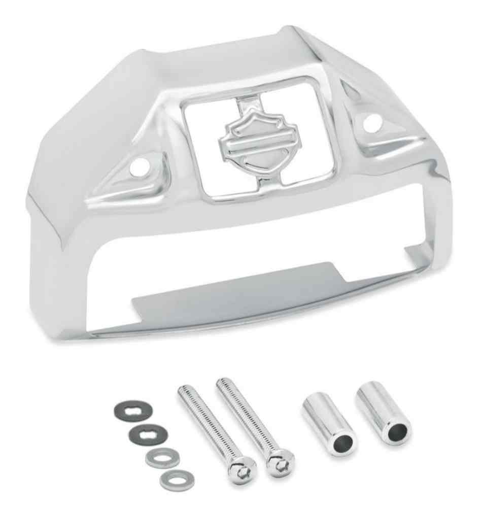 Harley-Davidson Chrome Voltage Regulator Cover, Fits 06-12 Dyna Models 74667-06 - Wisconsin Harley-Davidson