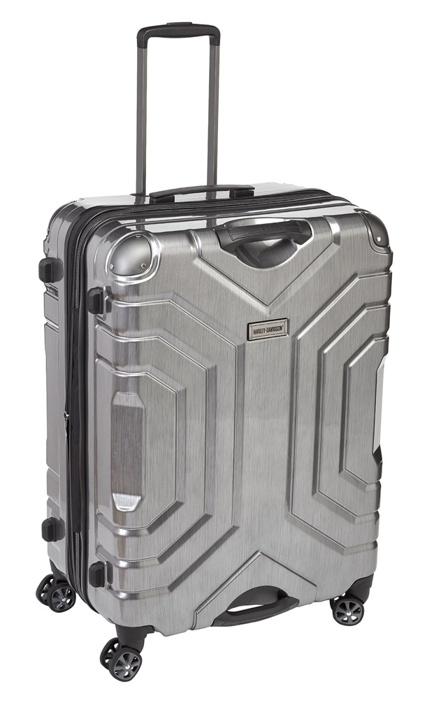 Harley-Davidson 30" Polycarbon Luggage w/ Double Shark Wheels 99731 SILVER - Wisconsin Harley-Davidson