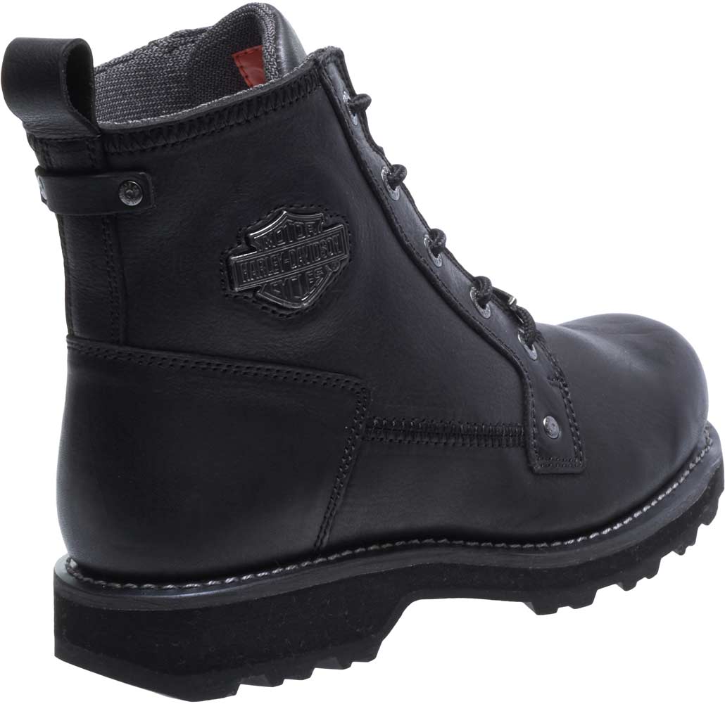 Harley-Davidson Men's Griggs 5.5-Inch Black Leather Motorcycle Boots D93510 - No Hassle Returns at Wisconsin Harley