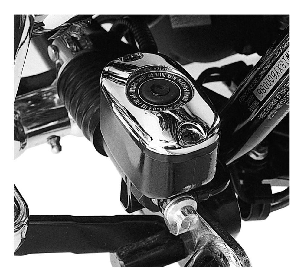 Harley-Davidson Free Shipping - Harley-Davidson Chrome Rear Master Cylinder Cover, Softail & Touring 45149-99C - Free Shipping on many products plus Orders Over $99