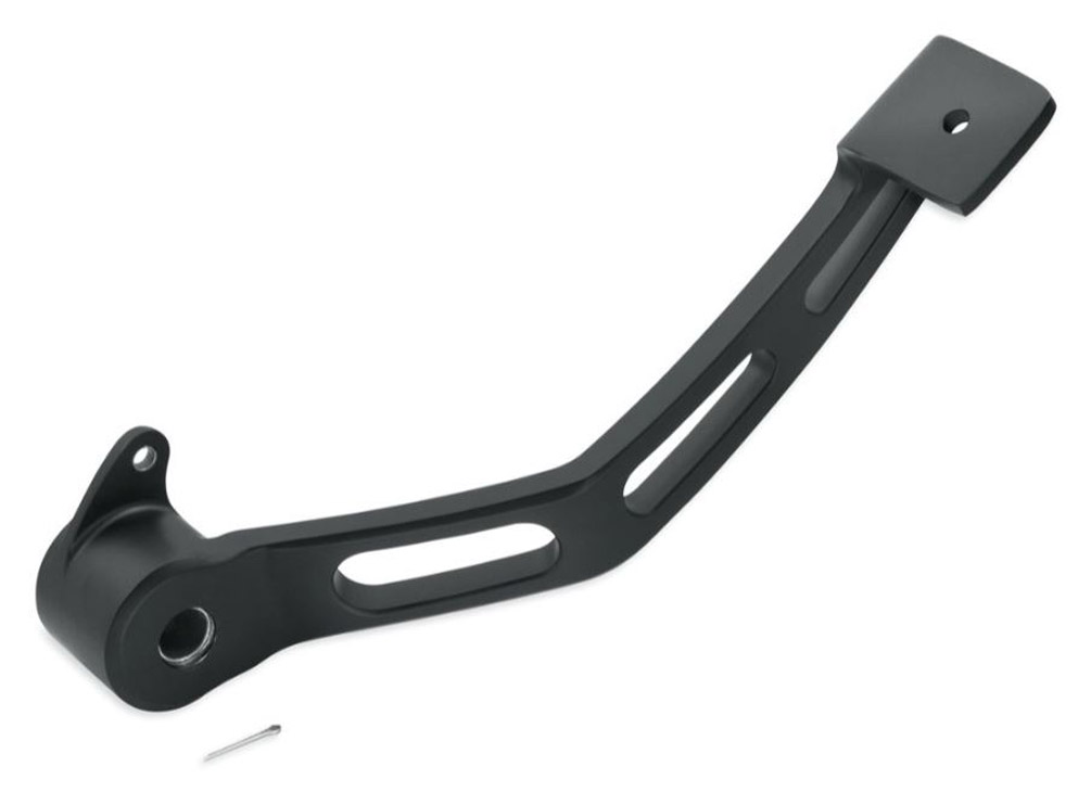 Harley-Davidson Satin Black Billet Rear Brake Levers, Softail Models 41805-08 - Wisconsin Harley-Davidson