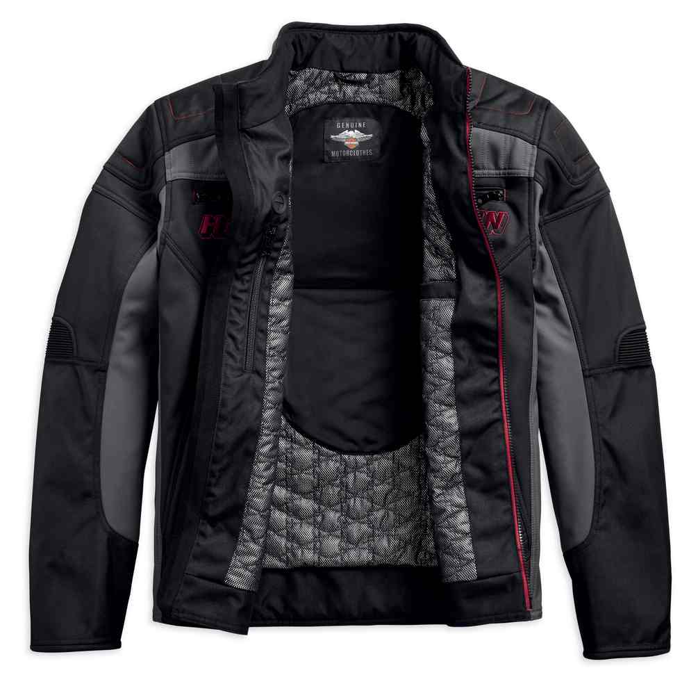 Harley-Davidson® Men's Endrino Riding Functional Jacket, Black