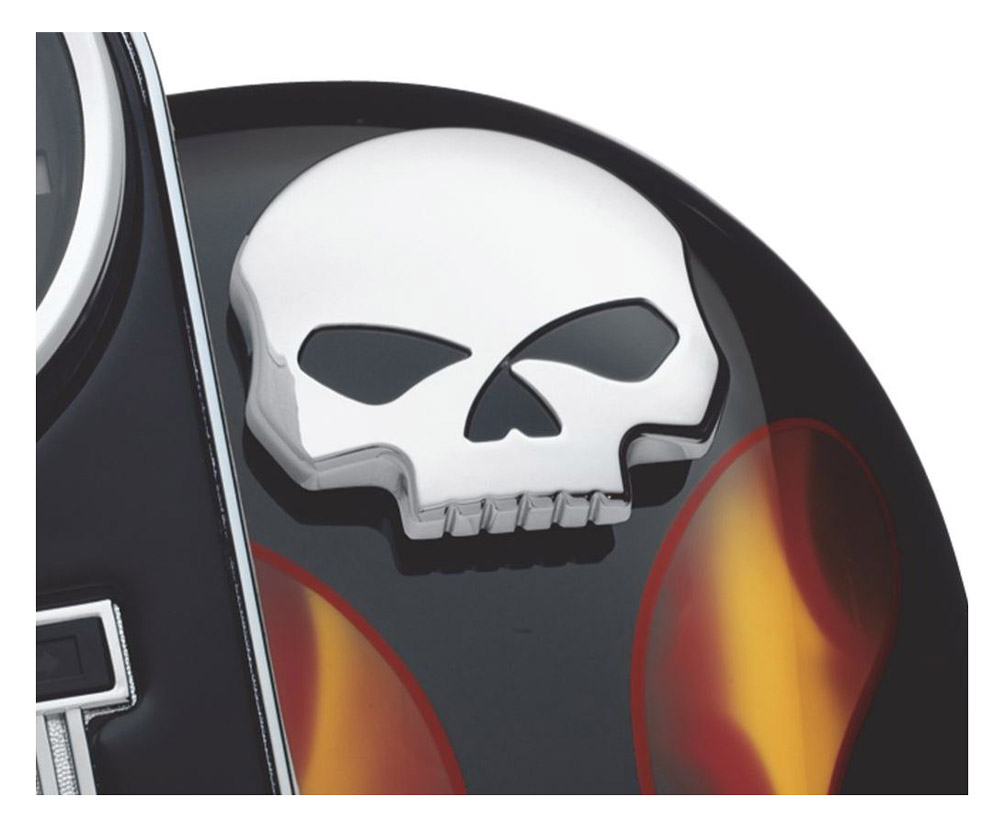 Harley-Davidson® Willie G Skull Right Side Fuel Cap, Multi-Fit
