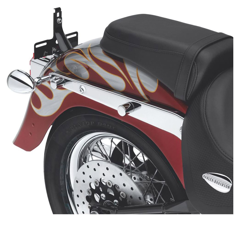 Harley-Davidson Free Shipping - Harley-Davidson Small Rear Docking Hardware Cover Kit - Chrome 48035-09 - Free Shipping on many products plus Orders Over $99