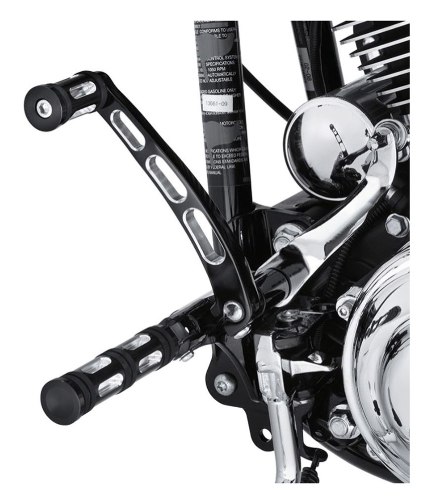 Harley-Davidson Free Shipping - Harley-Davidson Edge Cut Billet Shift Levers, Fits 91-17 Dyna Models 34043-10 - Free Shipping on many products plus Orders Over $99