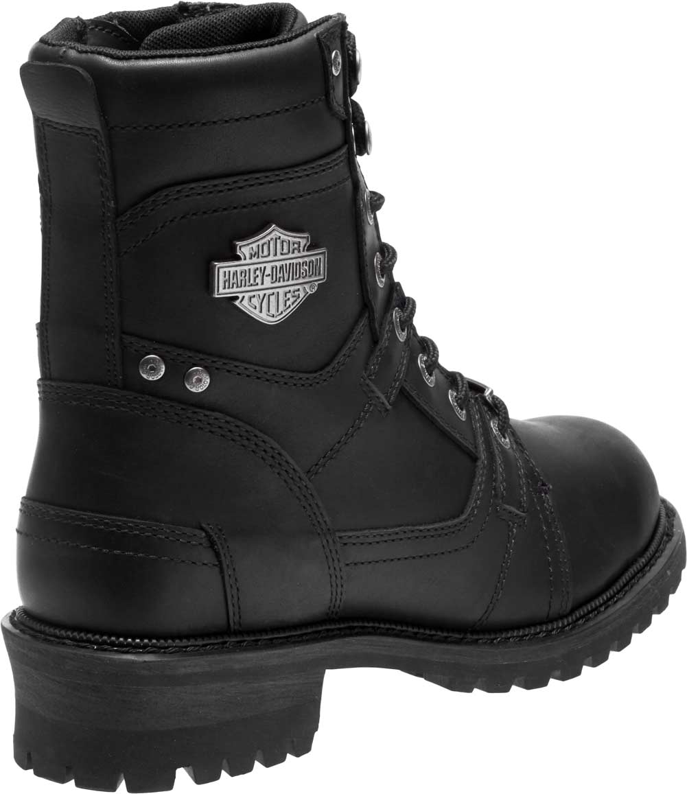 Harley-Davidson Men's Haines Black or Brown Motorcycle Boots D93522 D93523 - No Hassle Returns at Wisconsin Harley
