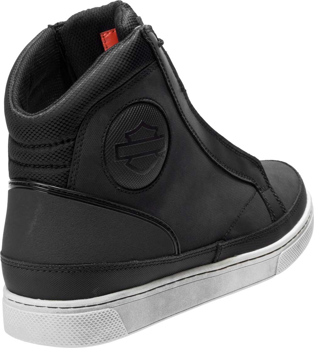 Harley-Davidson Women's Vardon 6.5-Inch Black Waterproof Riding Sneakers D87175 - No Hassle Returns at Wisconsin Harley