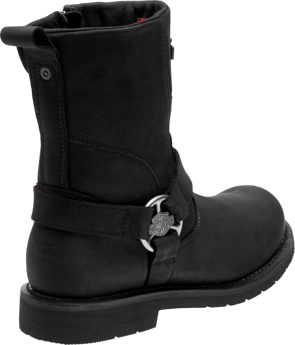 Harley-Davidson Men's Stokes BK or BN Motorcycle Boots Harness D96171 D96172 - No Hassle Returns at Wisconsin Harley