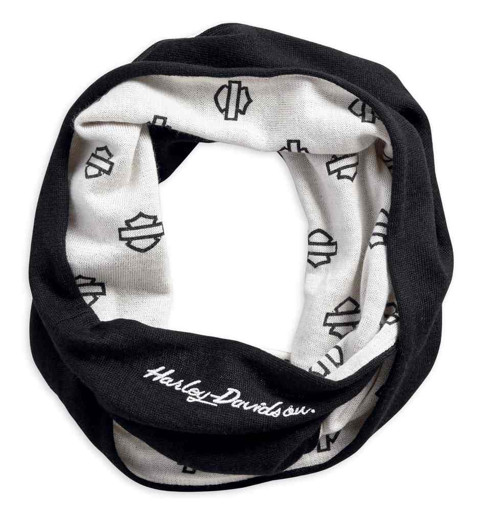 Harley-Davidson Women's Reversible Embroidered H-D Script Knit Scarf 97729-19VW - Wisconsin Harley-Davidson