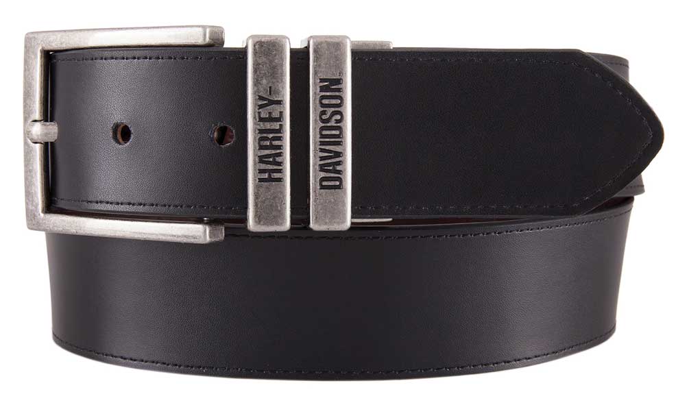 Harley-Davidson Free Shipping - Harley-Davidson Men's U-Turn Reversible Genuine Leather Belt HDMBT11542 - Free Shipping on many products plus Orders Over $99