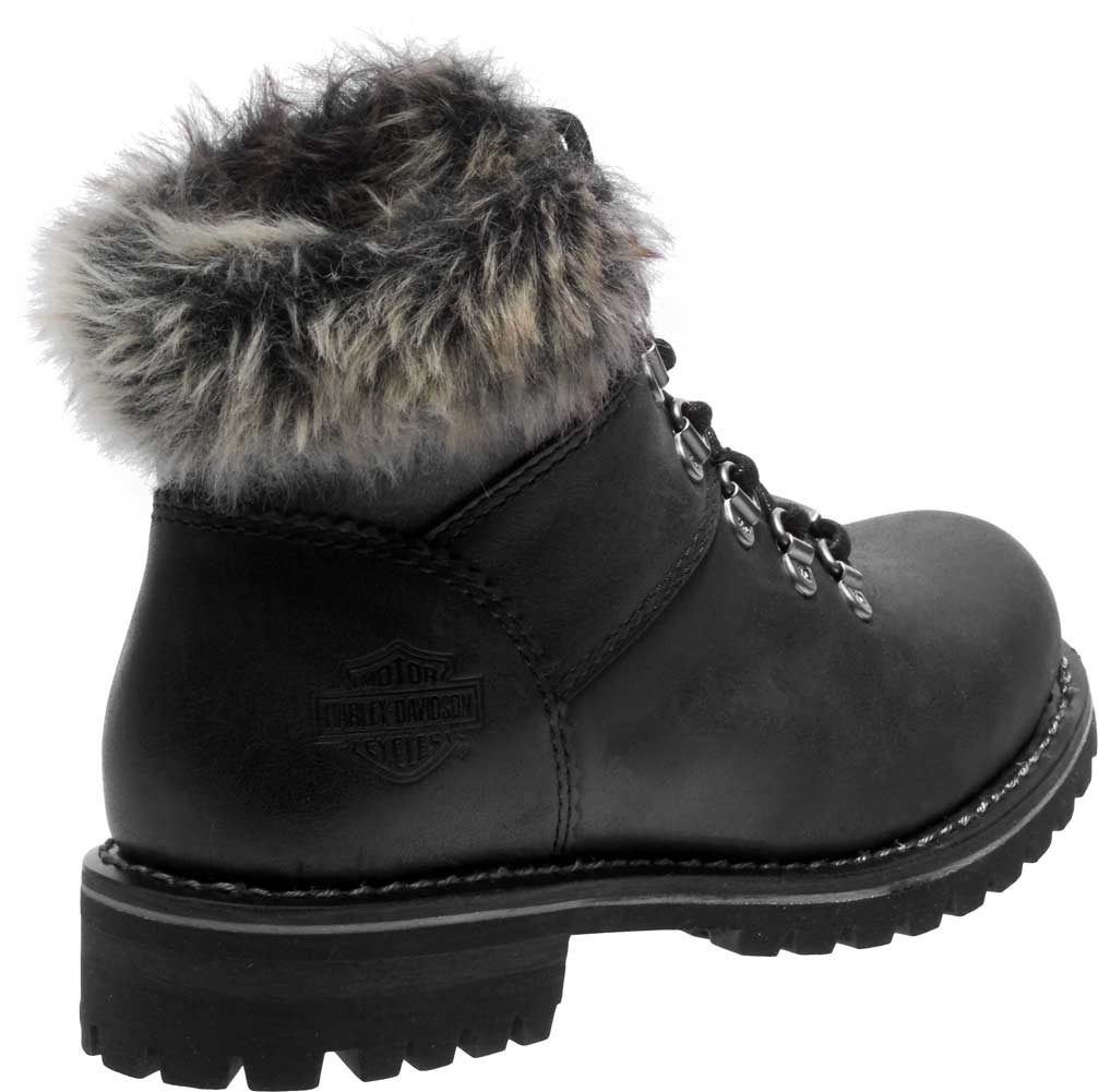 Harley-Davidson Women's Benton 4.5-In Black or Brown Casual Fashion Boots D84317 - No Hassle Returns at Wisconsin Harley