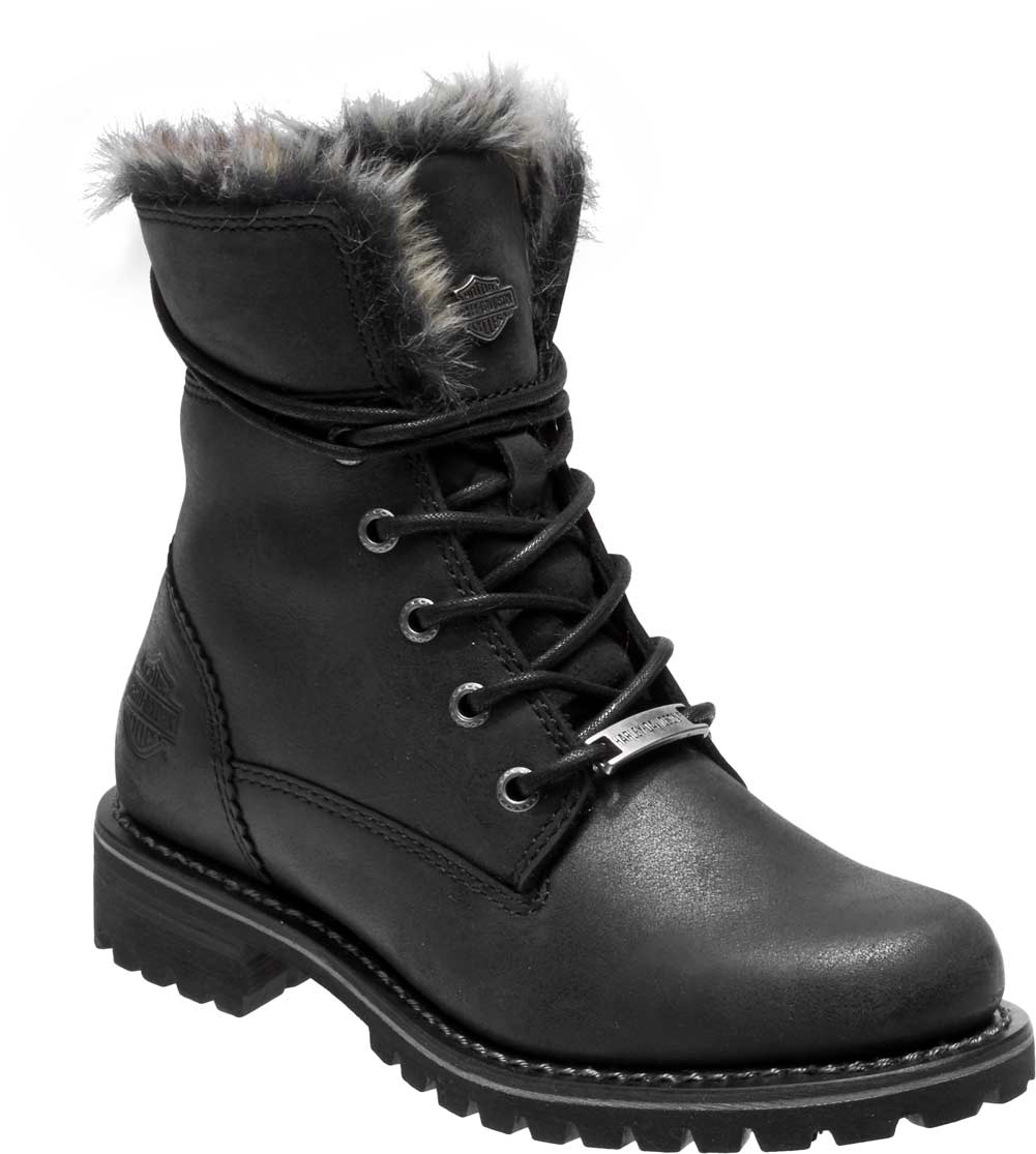 Harley-Davidson Women's Clearfield 6-Inch Black or Brown Fashion Boots D84319 - Wisconsin Harley-Davidson