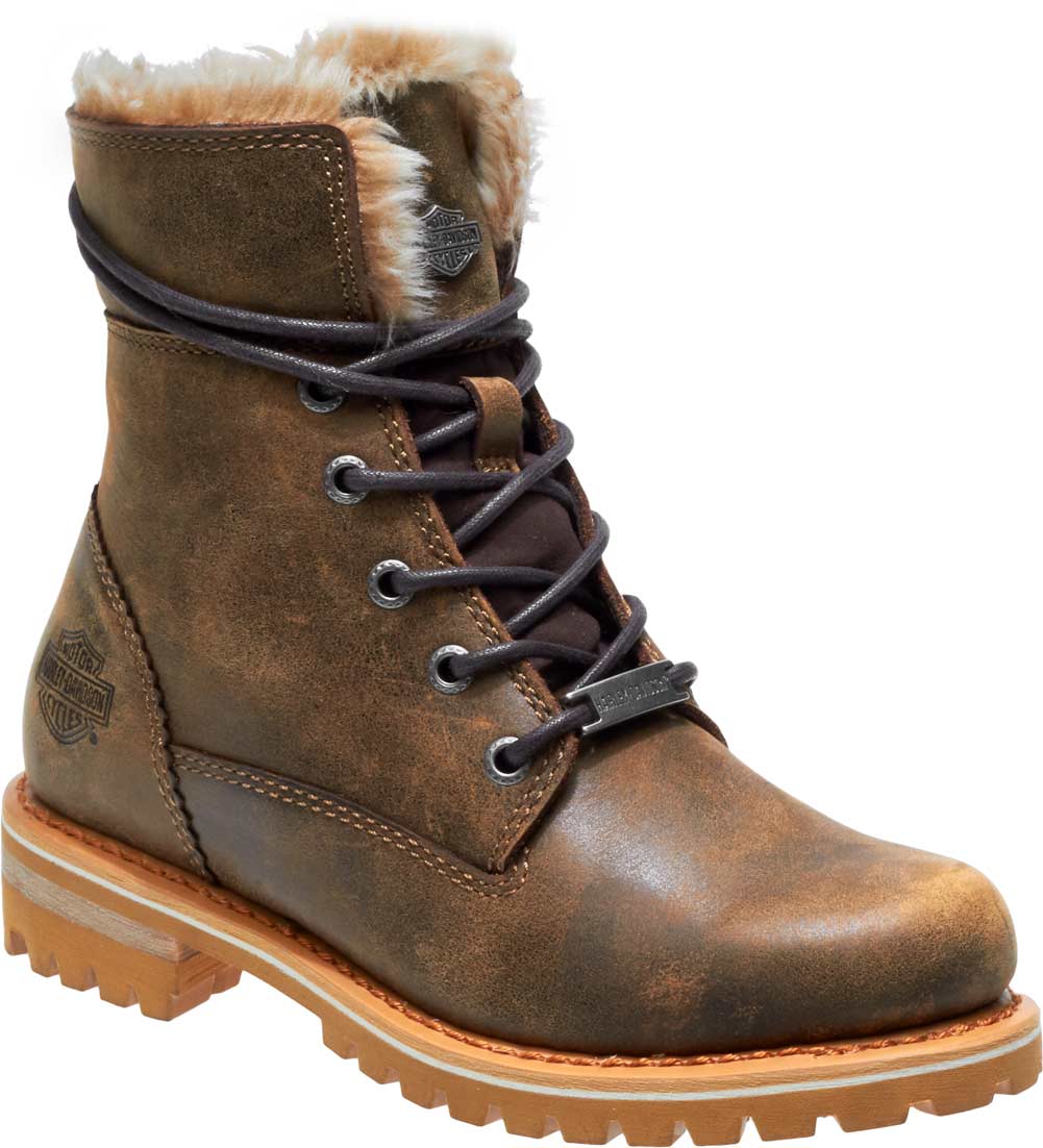 Harley-Davidson Women's Clearfield 6-Inch Fashion Boots D84320 (Brown, 5) - Wisconsin Harley-Davidson