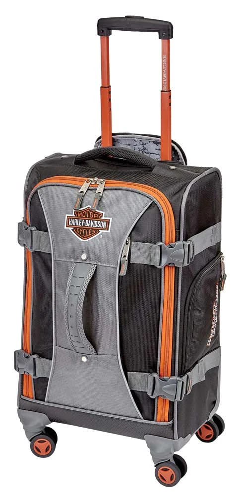 Harley-Davidson 22" Independence Pass Carry-On Luggage 99122-RUST/BLACK - Wisconsin Harley-Davidson