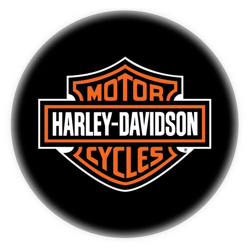 Harley-Davidson Free Shipping - Harley-Davidson Bar & Shield Bar Stools With Back Rest HDL-12204 Set of 2 Stools - Free Shipping on many products plus Orders Over $99