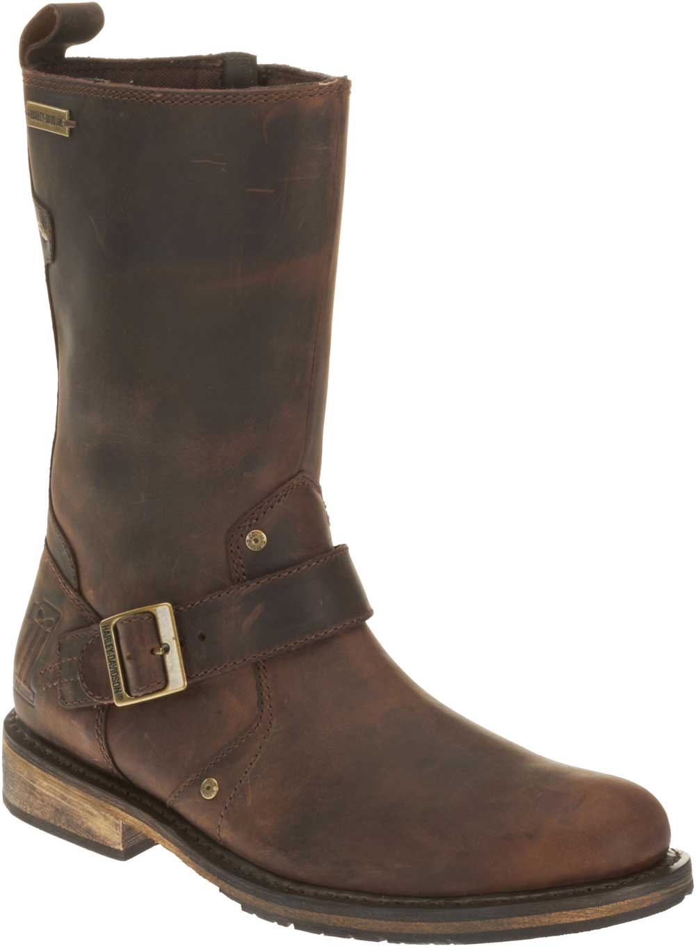 Harley-Davidson Men's Brendan 10- Inch Boots, Gray/Black or Brown D93194 D93195 - Largest Selection of Harley-Davidson Products