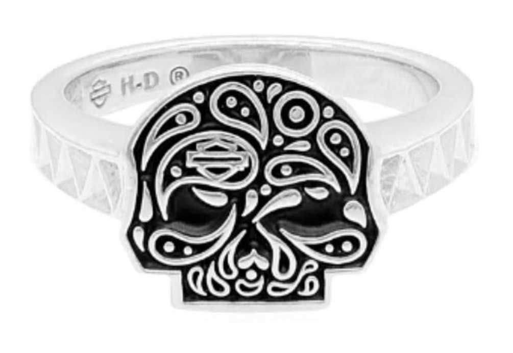 candy skull ring