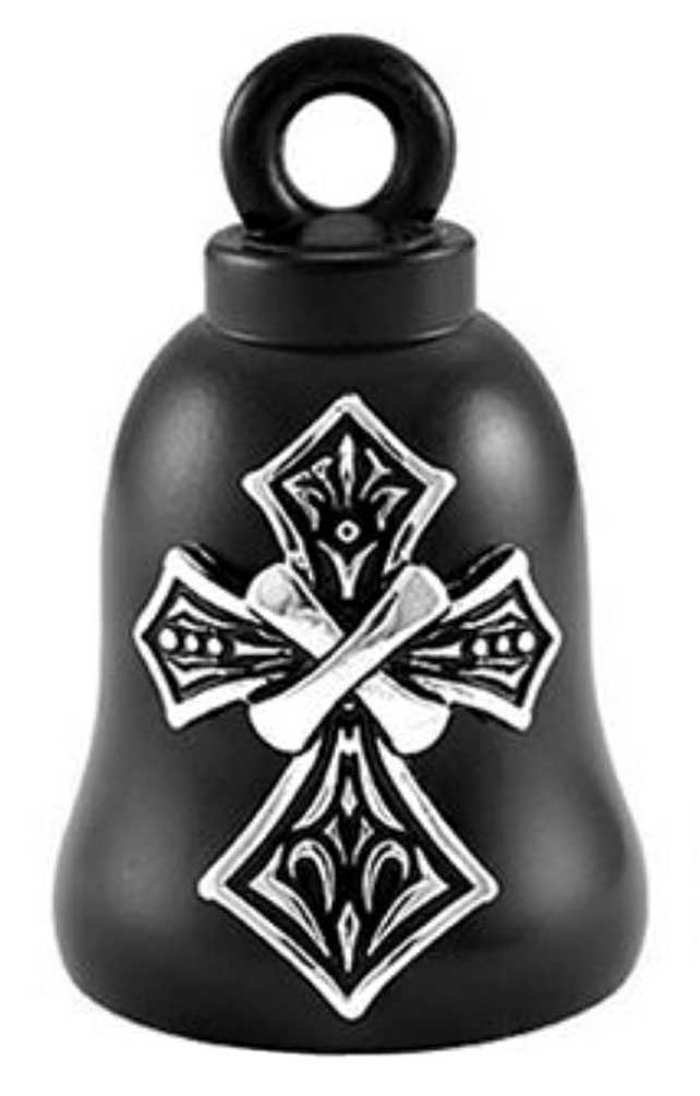 Harley-Davidson® Tribal Cross Bar & Shield Ride Bell - Black