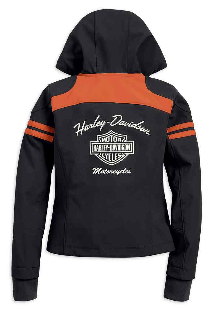 Harley-Davidson® Women's Miss Enthusiast Soft Shell Jacket, Black