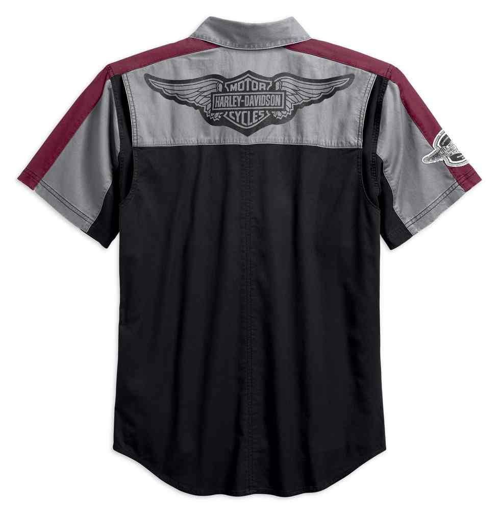 Harley-Davidson Free Shipping - Harley-Davidson Men's Performance Vented Winged Logo Woven Shirt 99156-19VM - Free Shipping on many products plus Orders Over $99