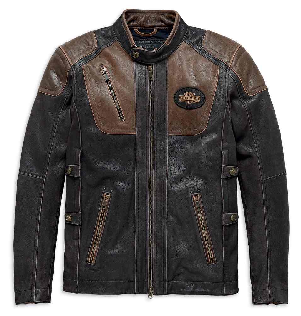 Harley-Davidson® Men's Triple Vent System Trostel Leather Jacket