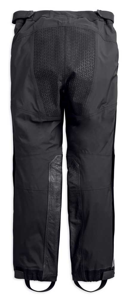 Harley-Davidson Men's FXRG Waterproof & Breathable Rain Pant, Black 98374-19VM - No Hassle Returns at Wisconsin Harley