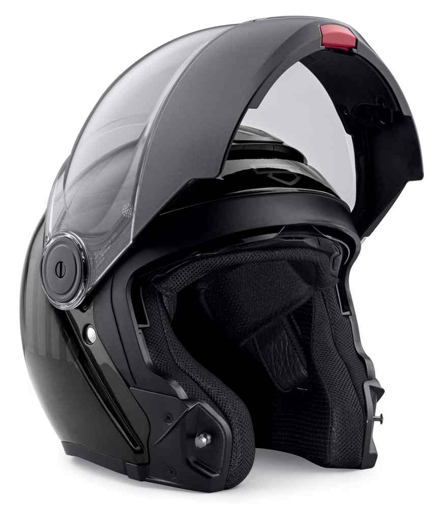 Harley-Davidson® Men's Myer J08 Fiberglass Modular Helmet, Silver