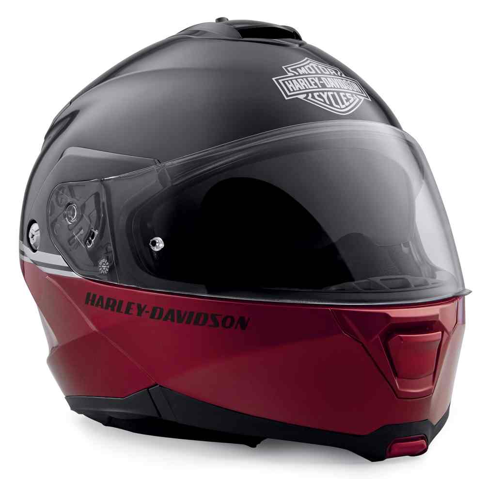 Harley-Davidson® Men's Capstone Sun Shield H24 Modular Helmet, Red