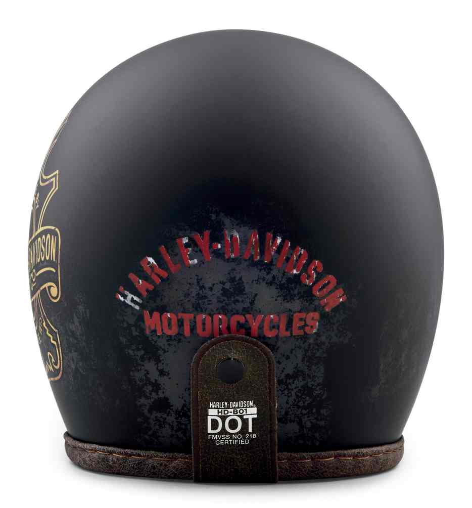 Harley-Davidson® Men's Bootlegger's Pass B01 3/4 Helmet