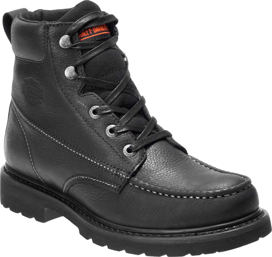 Harley-Davidson Men's Markston Black, Brown, or Grey Motorcycle Boots D93529 - Wisconsin Harley-Davidson