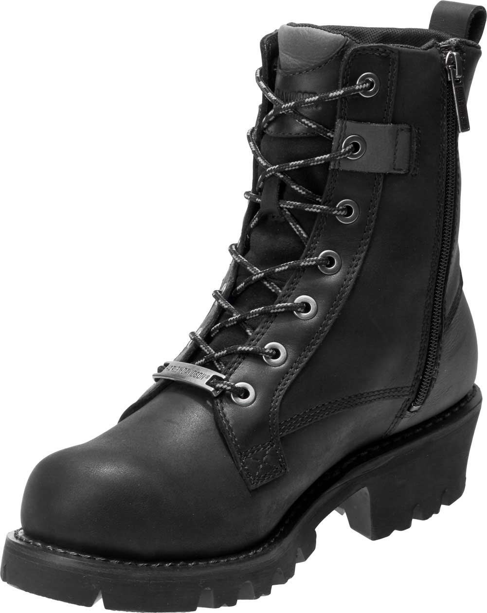 Harley-Davidson® Men's Denslow 7-Inch Waterproof Black Motorcycle
