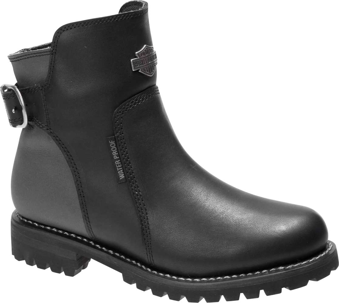 Harley-Davidson® Women's Cinder 6-Inch Black Waterproof Motorcycle