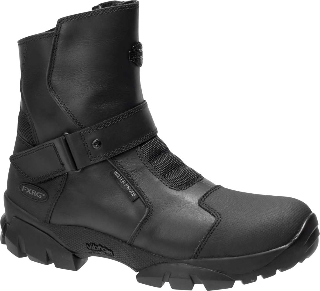 Harley-Davidson Men's Giddens FXRG Waterproof Black Motorcycle Boots D96180 - Wisconsin Harley-Davidson