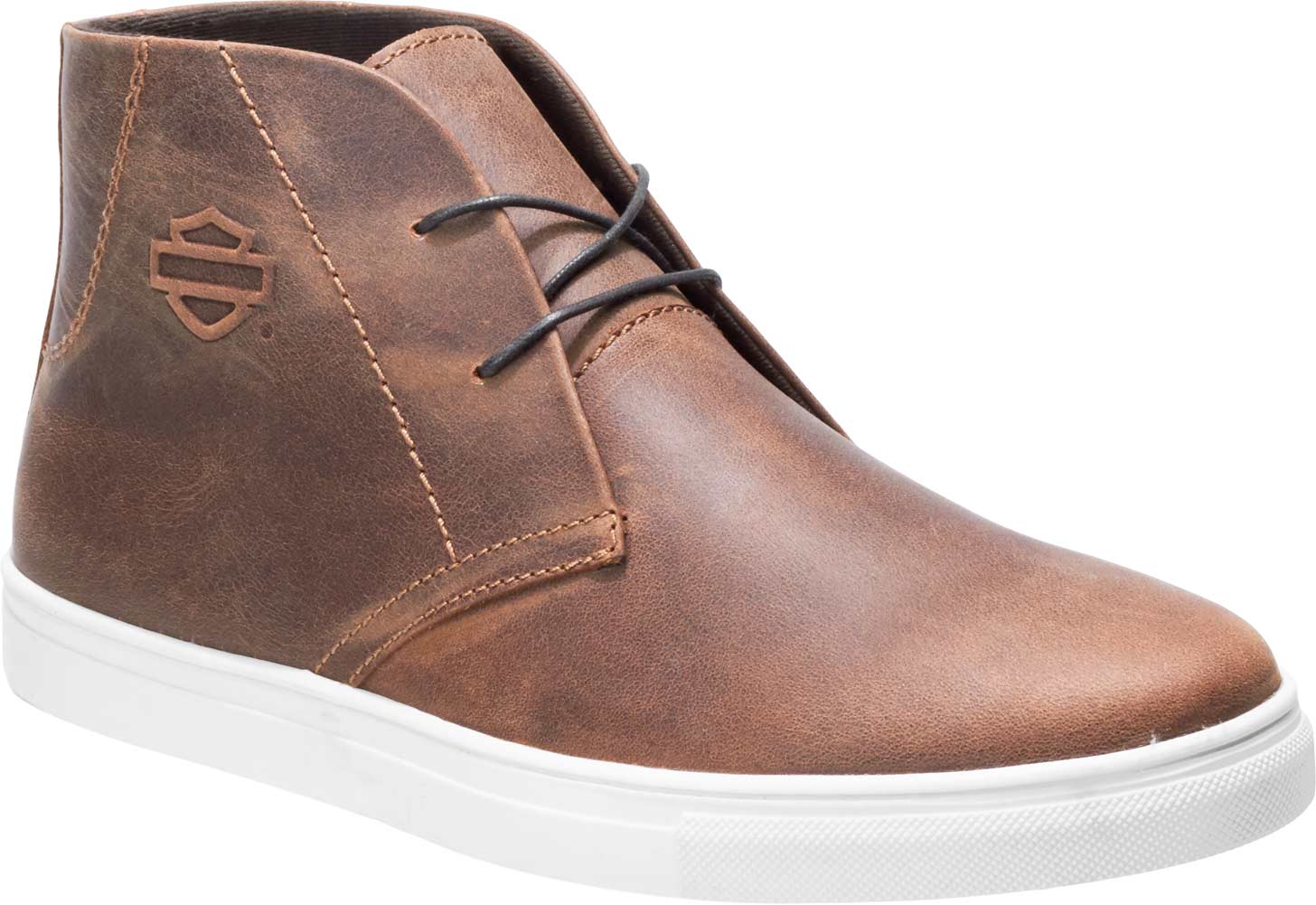 Harley-Davidson Men's Kingman Leather Casual Chukka Boots D93536 (Brown, 7.5) - Wisconsin Harley-Davidson